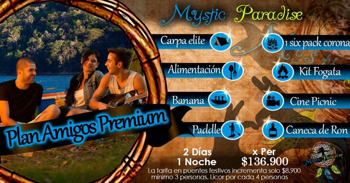 Отель Mystic Paradise Zona Camping Калима Экстерьер фото